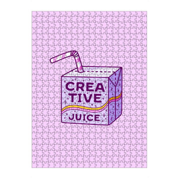 Puzzle Ravensburger "Creative Juice" artboxONE - Essen & Trinken