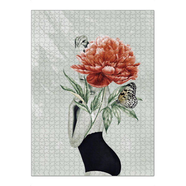 Puzzle Ravensburger "Bloomed spring by Tas" artboxONE - Natur,Floral,Tiere