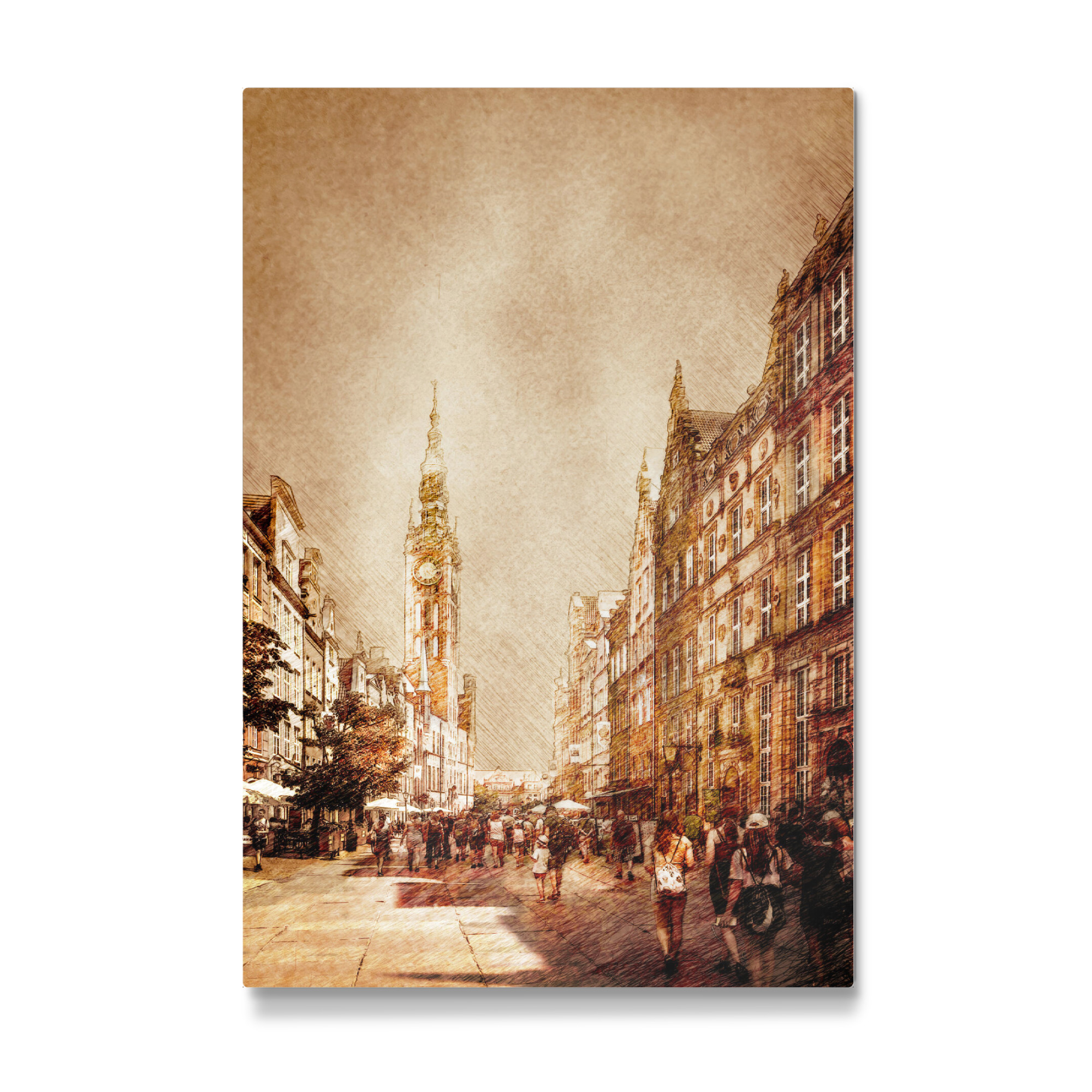 Galerie-Print "Gdansk Poland landscape" 75x50 cm artboxONE