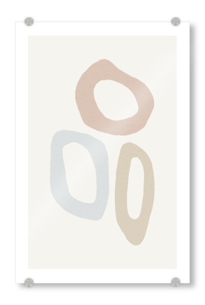 Acrylglasbild "Better Together" artboxONE - Abstrakt,Geometrie