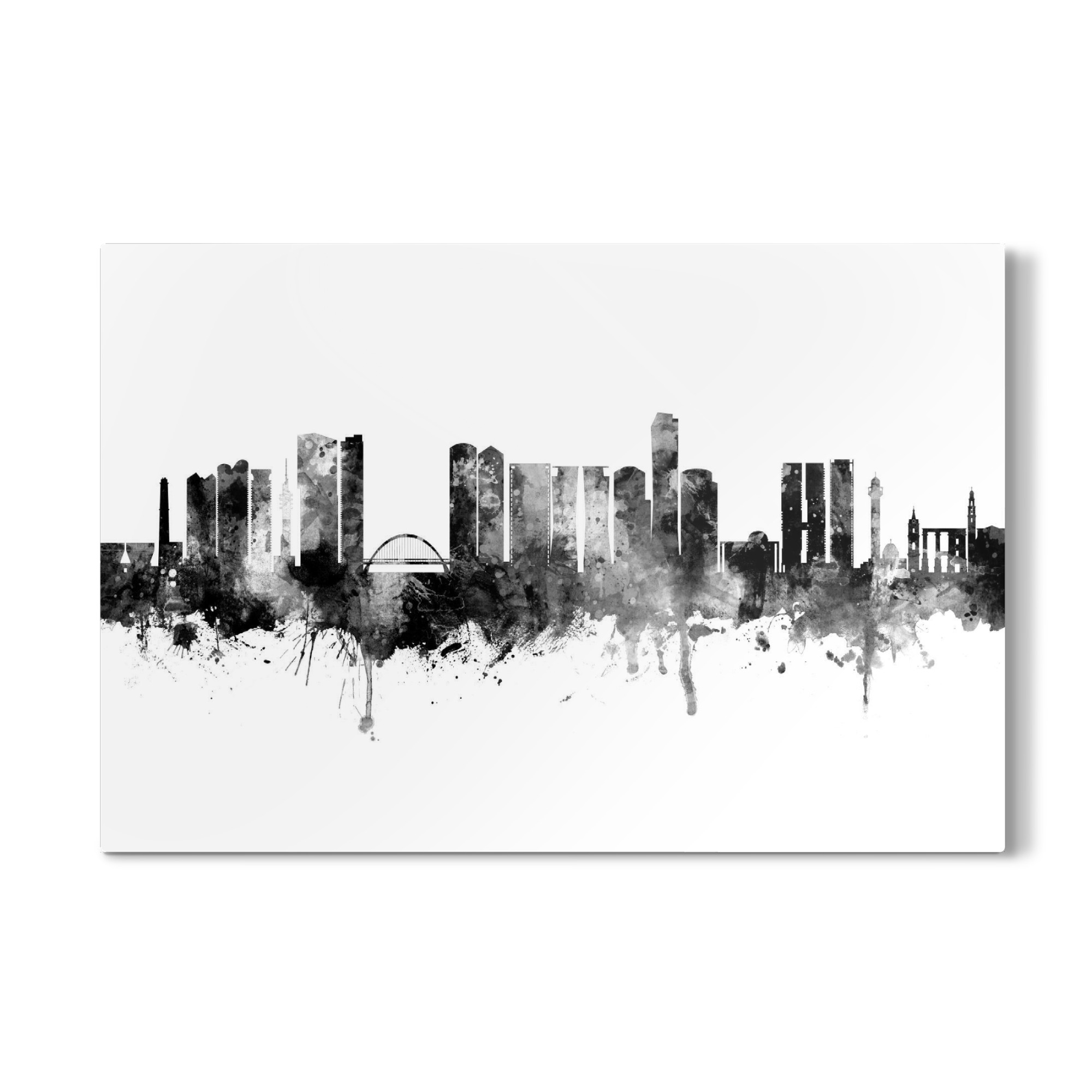 Galerie-Print "Tel Aviv Israel Skyline Black" 30x20 cm artboxONE