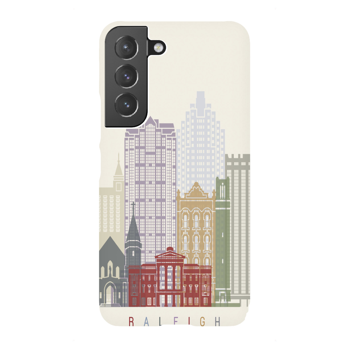 "Raleigh V2 skyline"für Samsung Galaxy - Premium-Case Handyhülle artboxONE