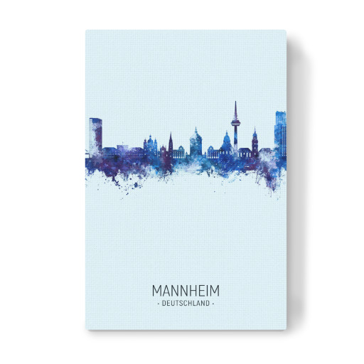 Mannheim Skyline Dark Blue Mannheim Skyline Dark Blue