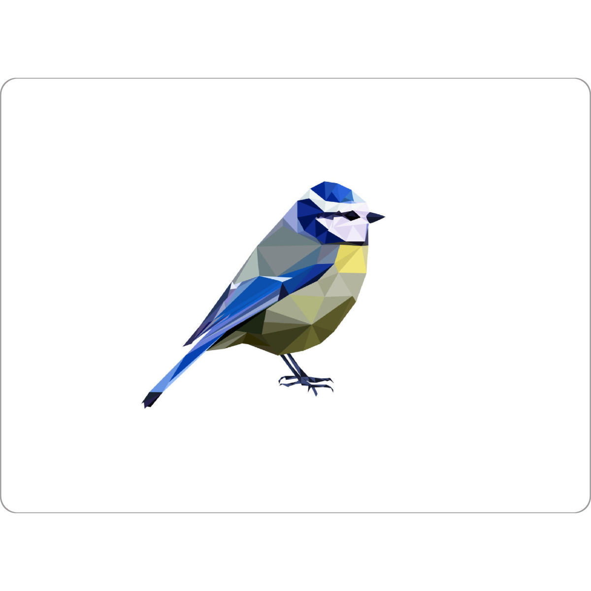Tischset "Blaumeise - Meise heimischer Vogel" artboxONE - Natur,Tiere