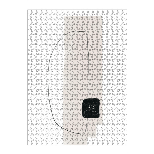 artboxONE Puzzle "Overlap" artboxONE - Abstrakt - Abstract,Abstrakt,Geometrie,Geometry,Formen,Minimal,Minimalistisch - Bild abstract