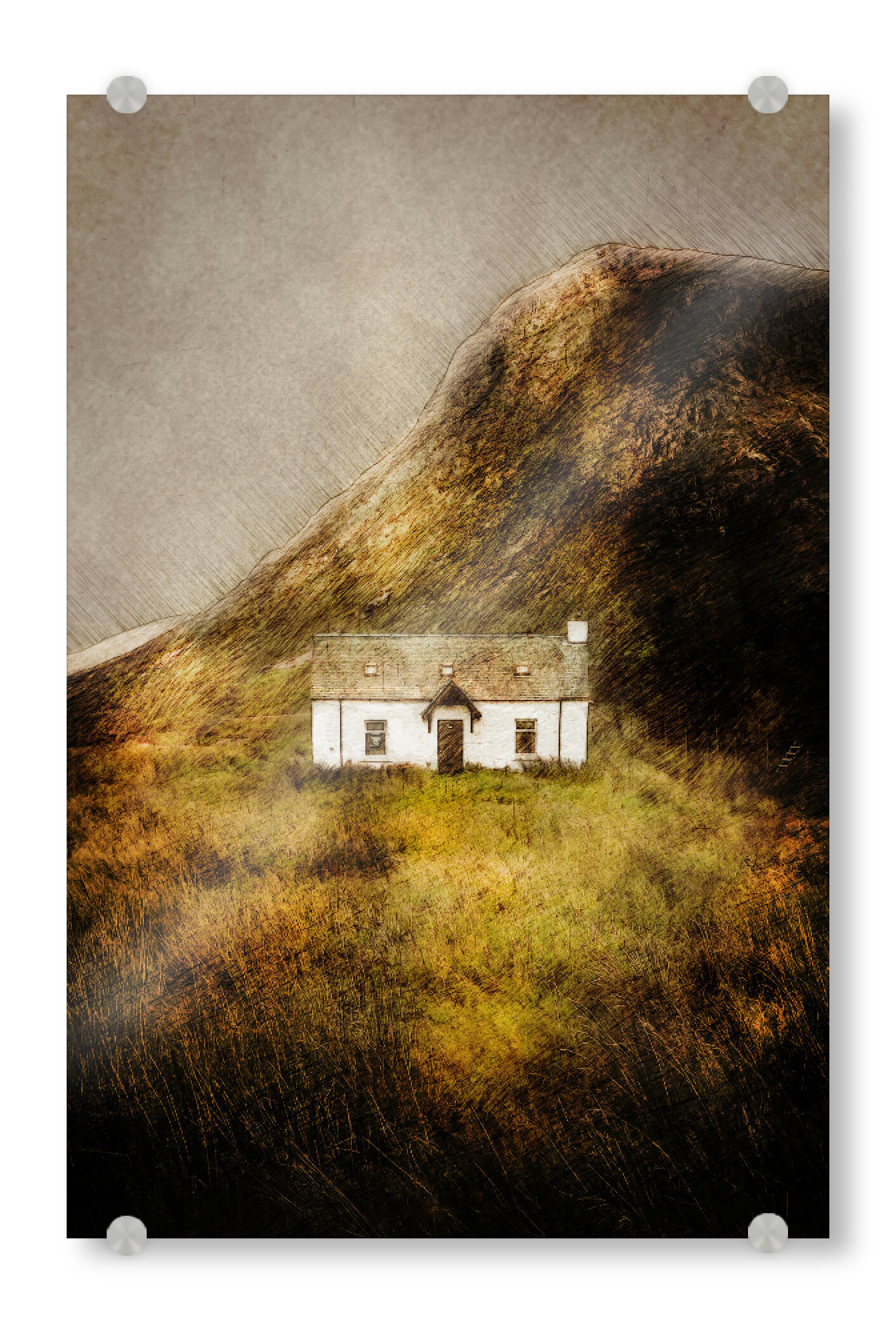 Acrylglasbild "Scotland Glencoe" artboxONE - Natur,Reise