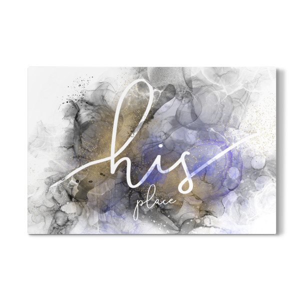 Galerie-Print "His place - Alkoholtintenrausch" 30x20 cm artboxONE