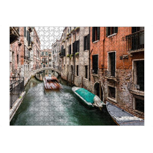 artboxONE Puzzle "Bootsverkehr in Venedig" artboxONE - Reise,Architektur