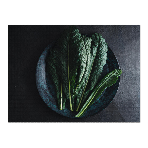 Puzzle Ravensburger "Cavolo nero black kale" artboxONE - Essen & Trinken,Essen & Trinken / Obst & Gemüse