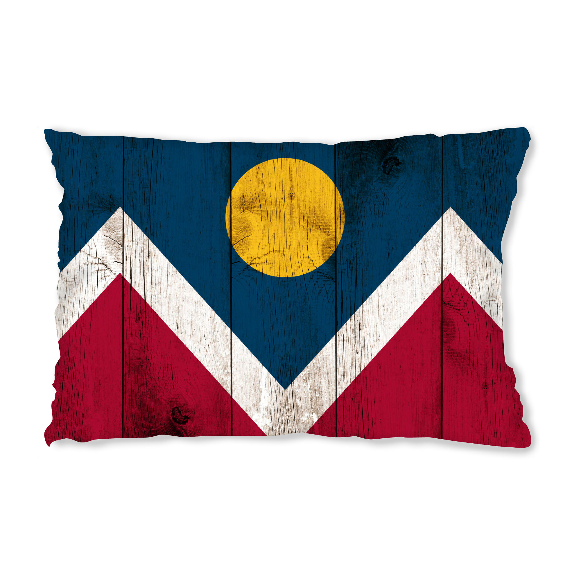 Design-Kissen "Denver Flag" artboxONE - Städte