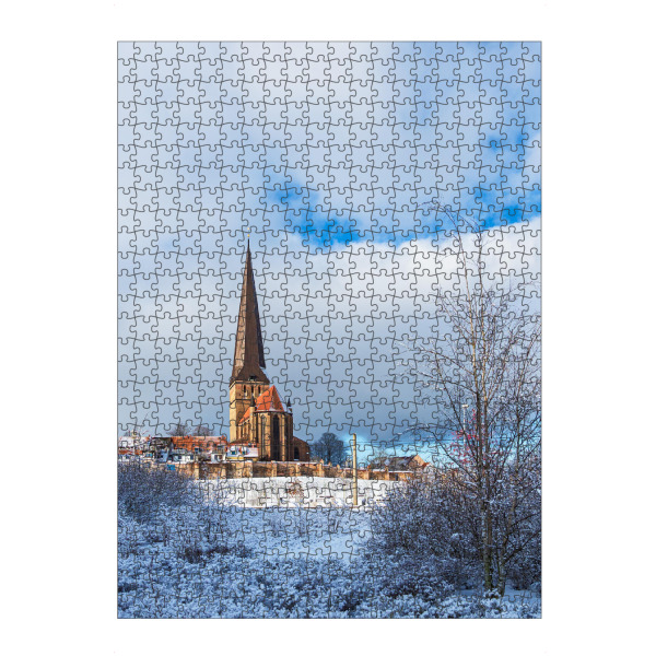 artboxONE Puzzle "Stadtmauer im Winter" artboxONE - Natur,Reise,Architektur,Städte / Weitere