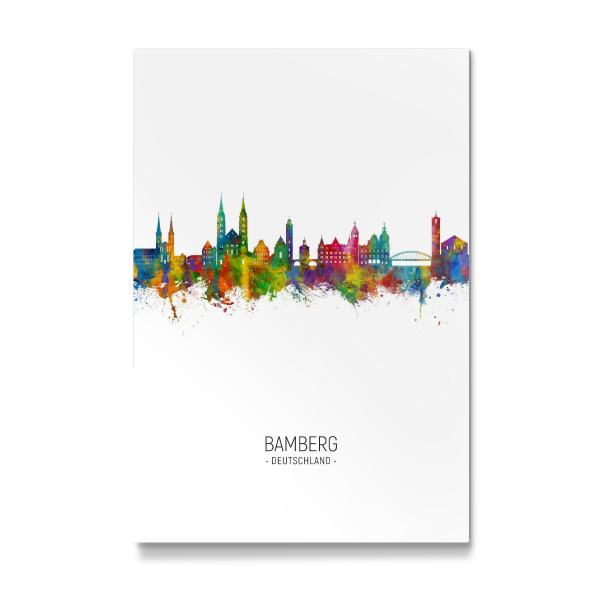 Galerie-Print "Bamberg Germany Skyline Portrait" 30x20 cm artboxONE