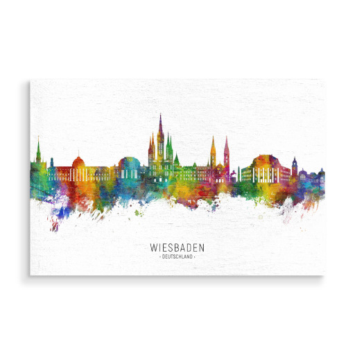 Wiesbaden Germany Skyline txt