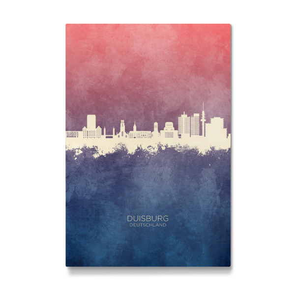 Galerie-Print "Duisburg Germany Skyline BlueRose" 30x20 cm artboxONE