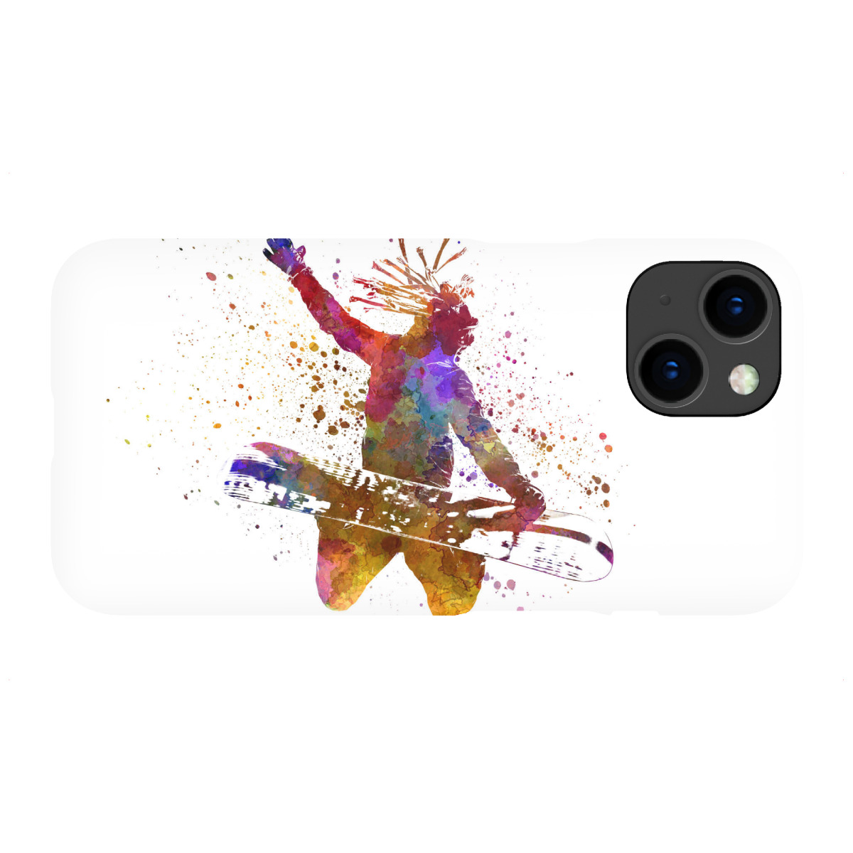 "Young snowboarder-c"für iPhone - Premium-Case Handyhülle artboxONE