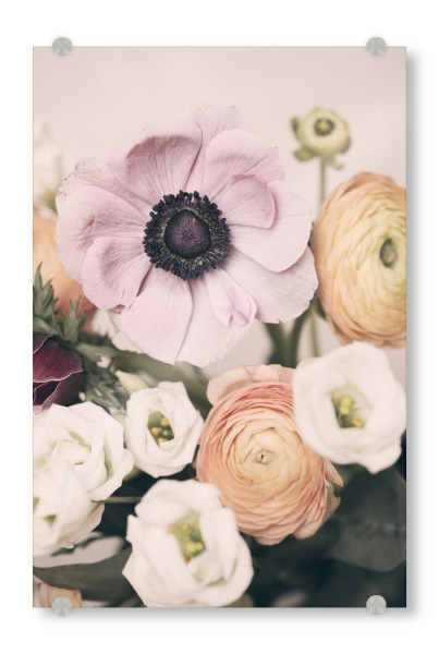 Acrylglasbild "Spring Florals" artboxONE - Natur,Floral