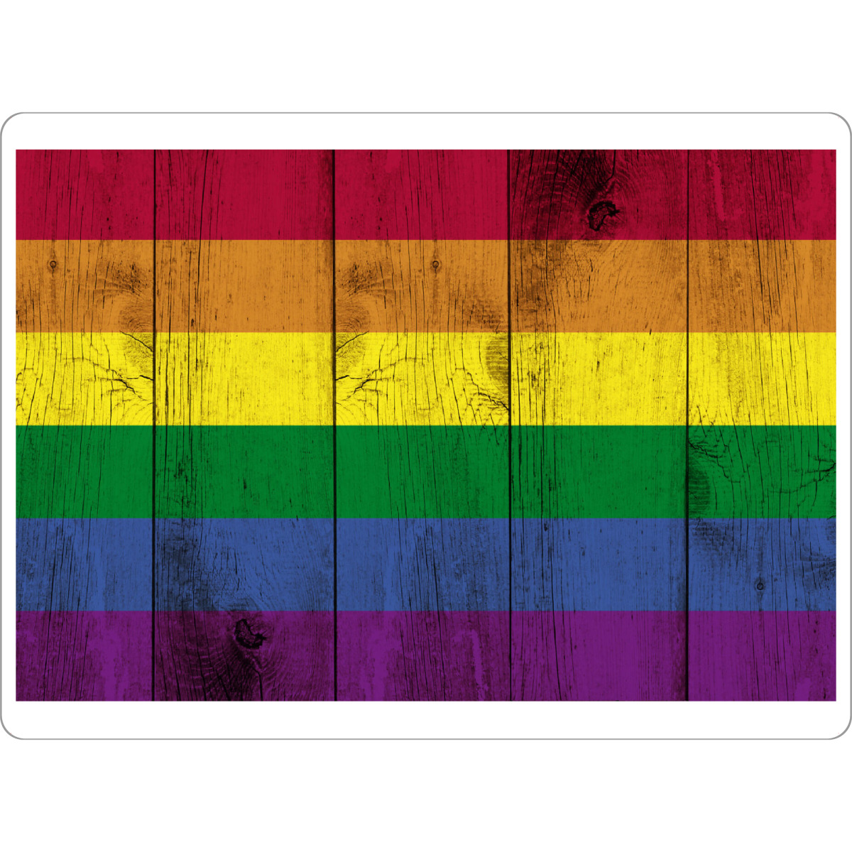 Tischset "The Rainbow Flag" artboxONE - Liebe,Männer,Festivals