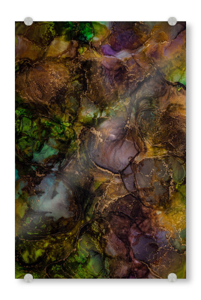 Acrylglasbild "Waldboden" artboxONE - Abstrakt