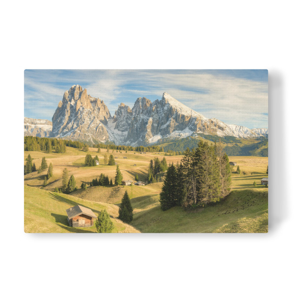 Leinwandbild "Auf der Seiser Alm im Herbst" artboxONE - Natur,Reise,Reise / Länder