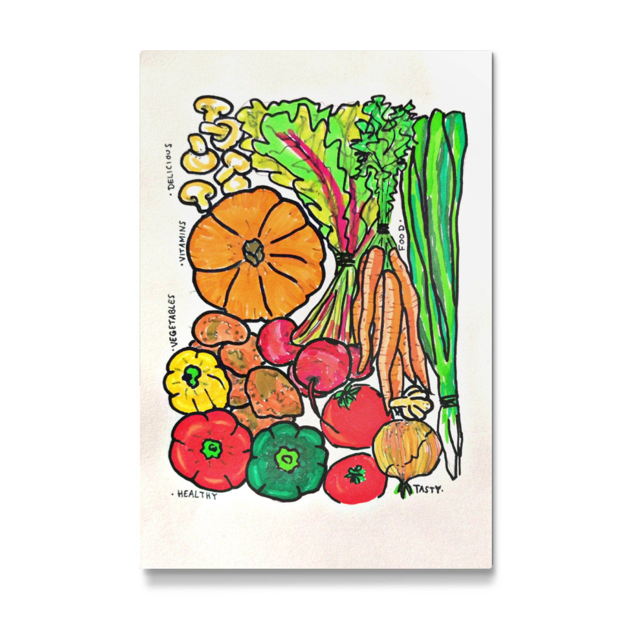 Galerie-Print "Delicious tasty vegetables" 30x20 cm artboxONE