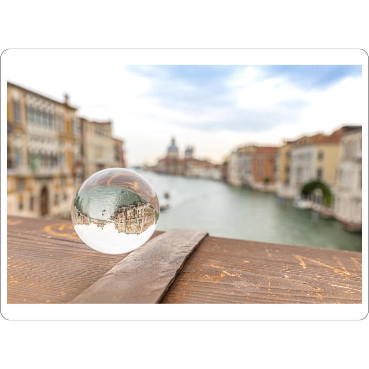 Tischset "Glaskugel von Accademia" artboxONE - Reise,Architektur