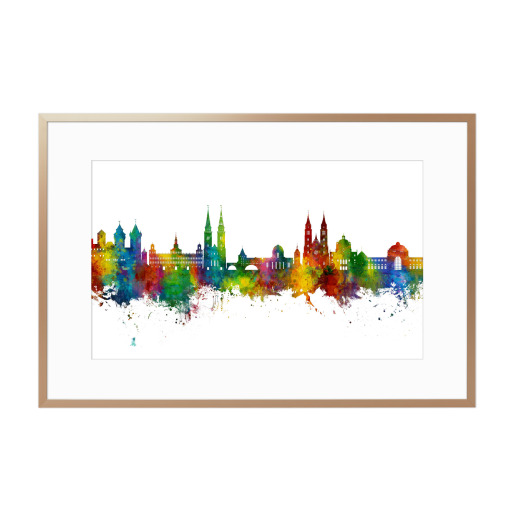 Nürnberg Germany Skyline