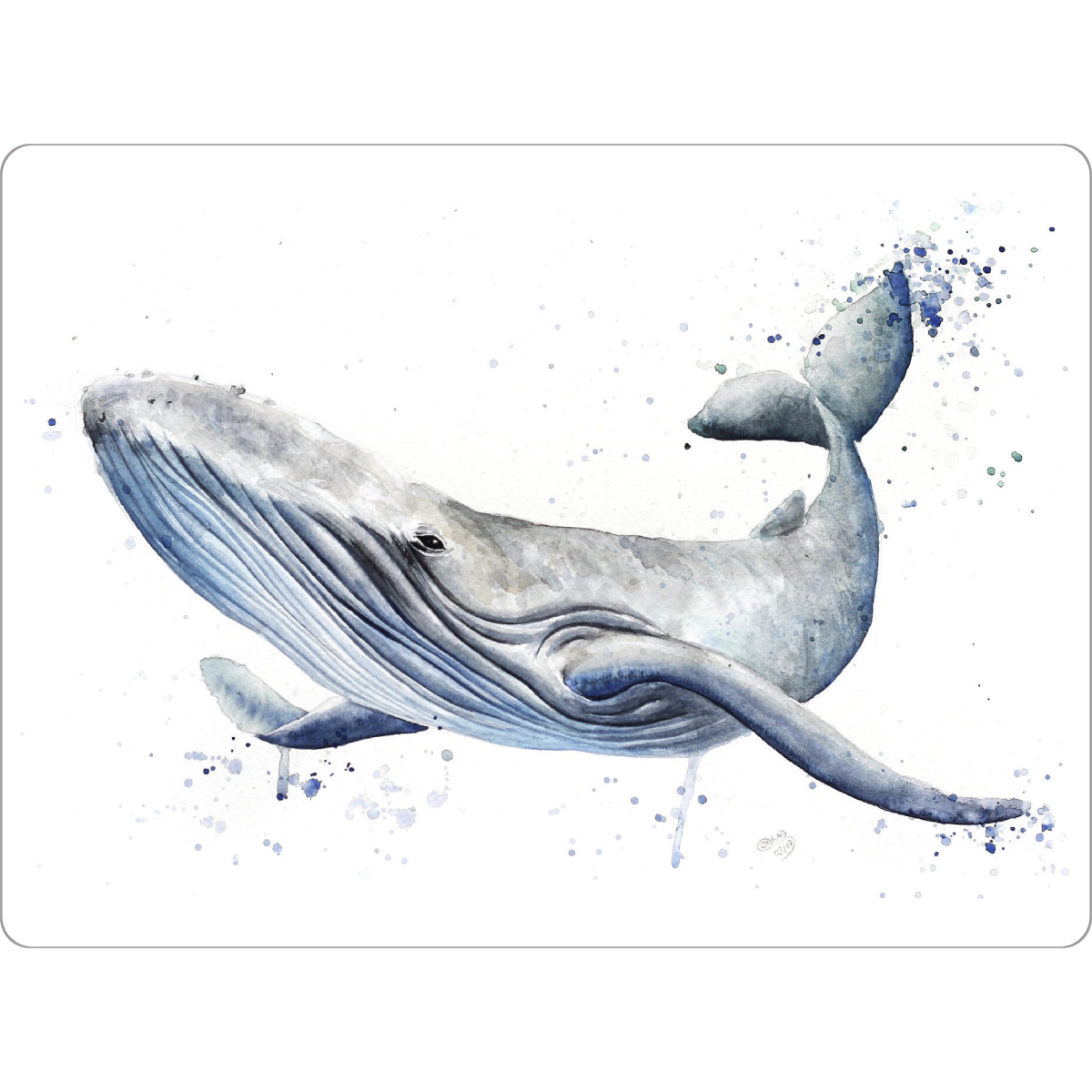 Tischset "Wal Illustration" artboxONE - Tiere,Unterwasser
