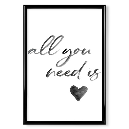 Love is what you need