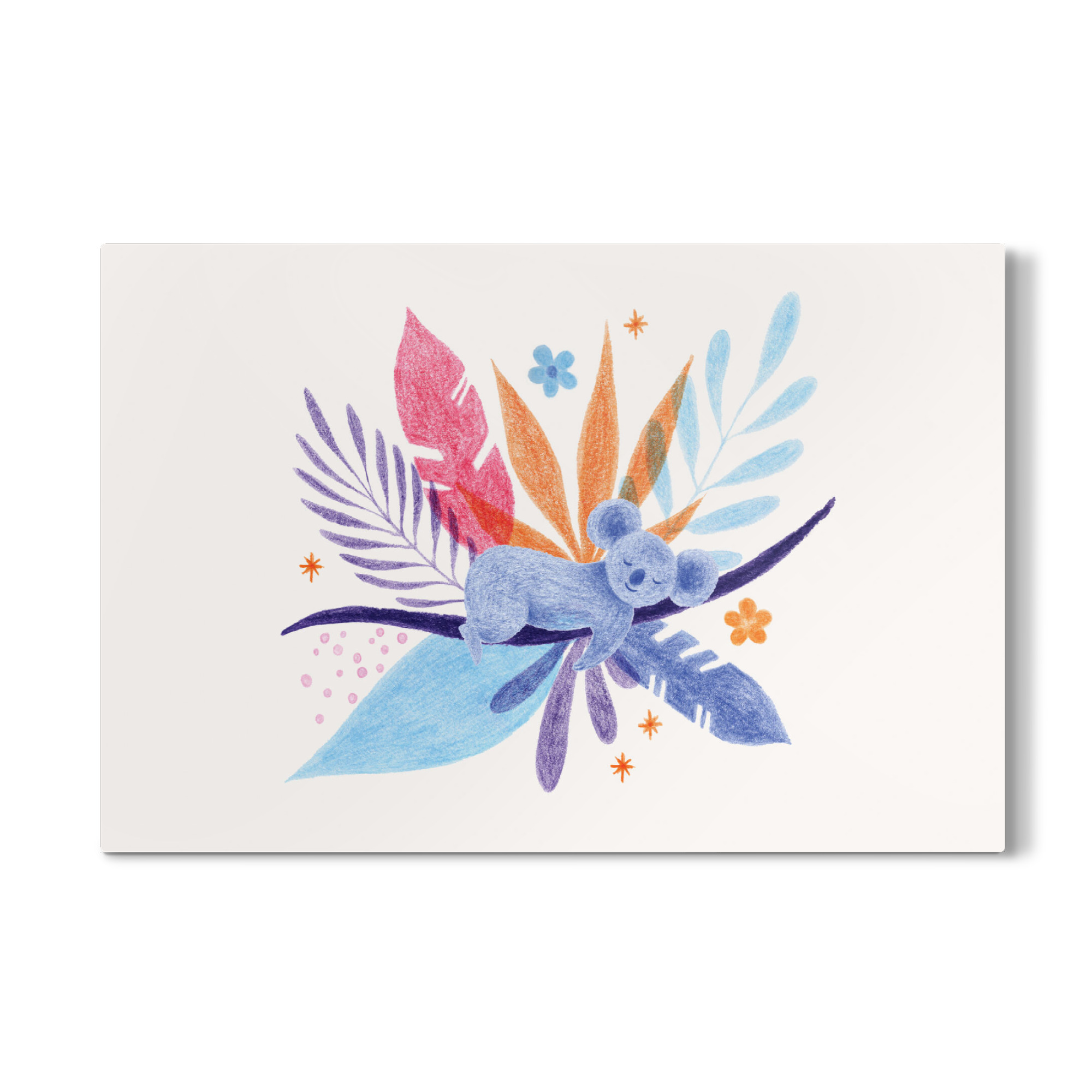 Galerie-Print "Fantom Fifi Art-Sleeping Koala" 75x50 cm artboxONE