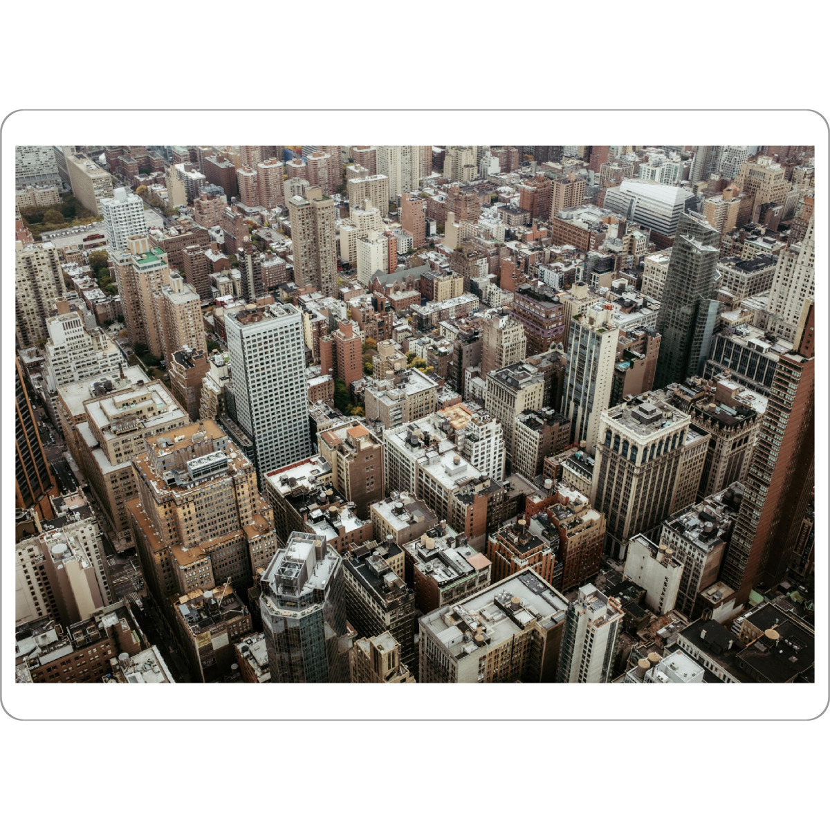 Tischset "Looking at Manhattan" artboxONE - Städte / New York,Architektur