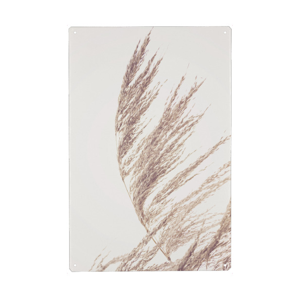 Holzbild "Autumn Pampas Grass" artboxONE - Natur