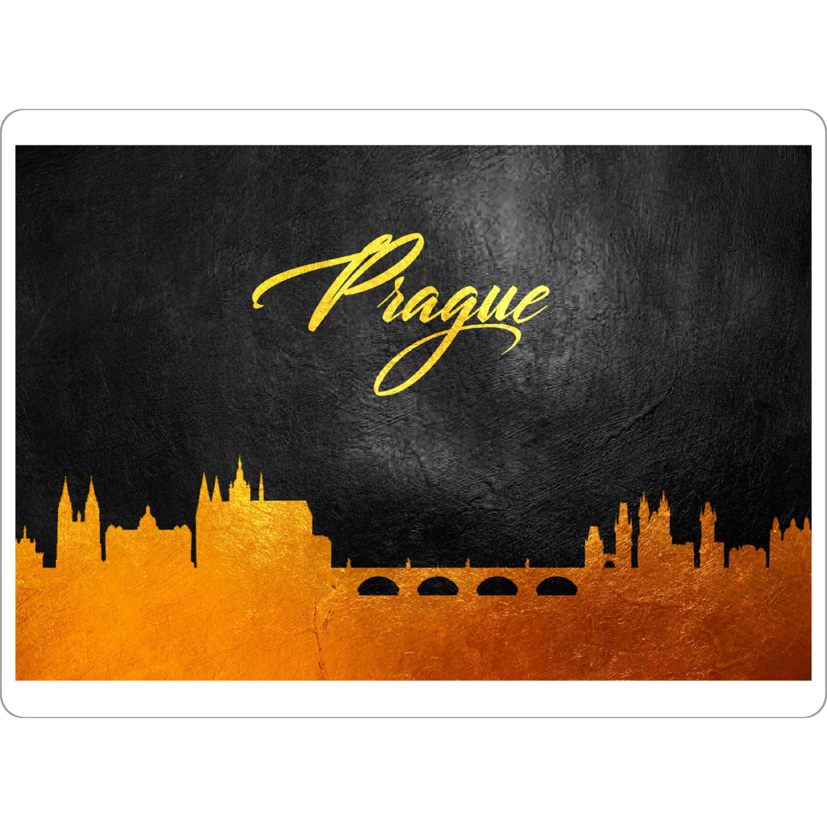 Tischset "Prague Czech Republic" artboxONE - Städte,Reise,Städte / Prag - Prague,Prague skyline,Prag,Tschechien,Czech,Stadt,City,Reise,Travel