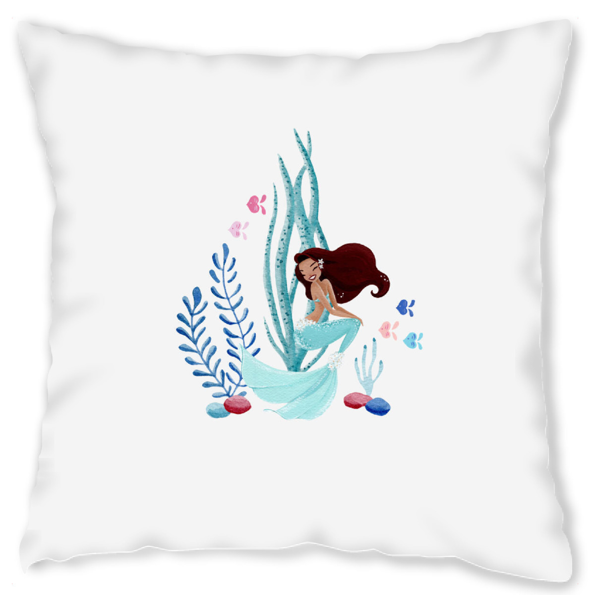 Design-Kissen "Fantom Fifi Art-Mermaid Underwater" artboxONE - Natur,Comic,Menschen,Unterwasser