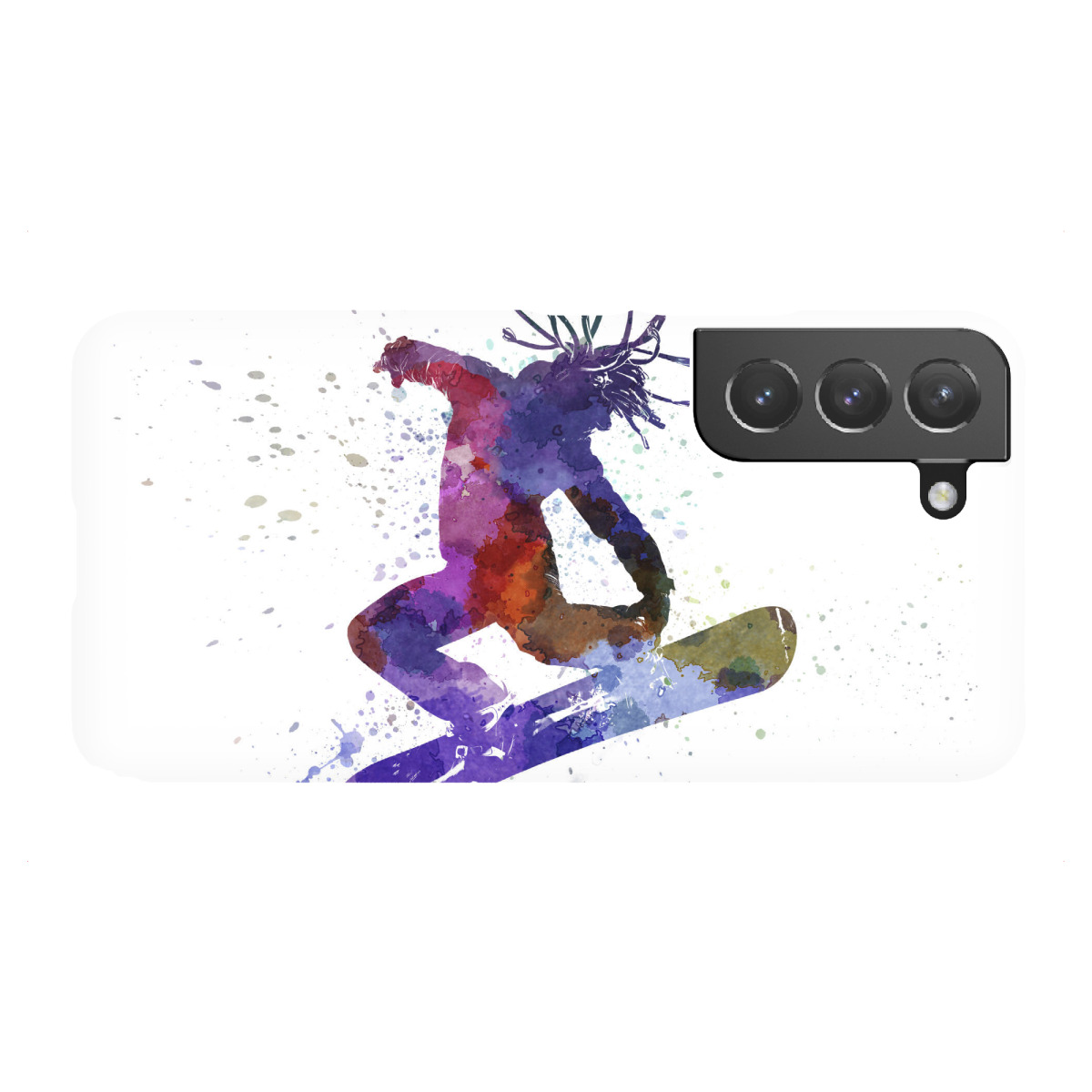 "Young snowboarder"für Samsung Galaxy - Premium-Case Handyhülle artboxONE