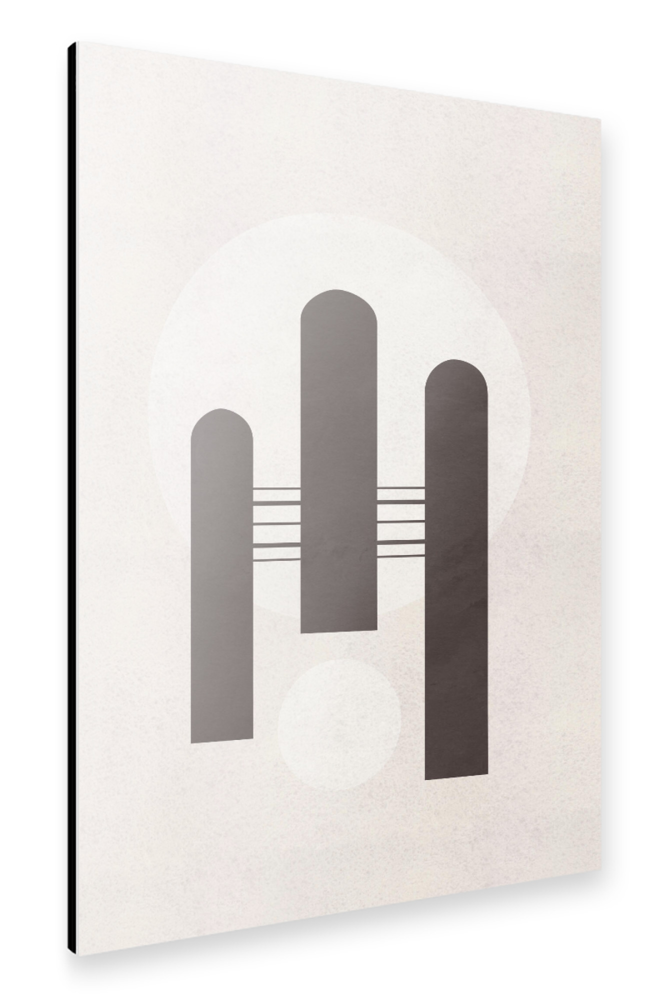 Alu-Dibond "Kunga - Minimalismus Triumph" 75x50 cm artboxONE