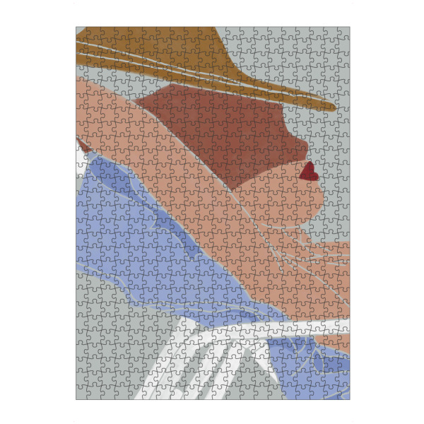 Puzzle Ravensburger "Kunga - Am Strand Sonnenstrahlen" artboxONE - Reise,Comic,Reise / Strand und Meer,Fashion,Für Mama