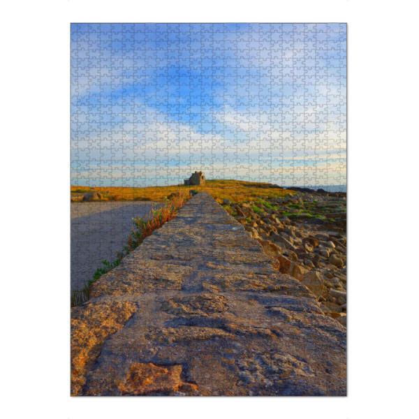 Puzzle Ravensburger "Der Weg zum Haus" artboxONE - Natur,Architektur,Reise / Strand und Meer