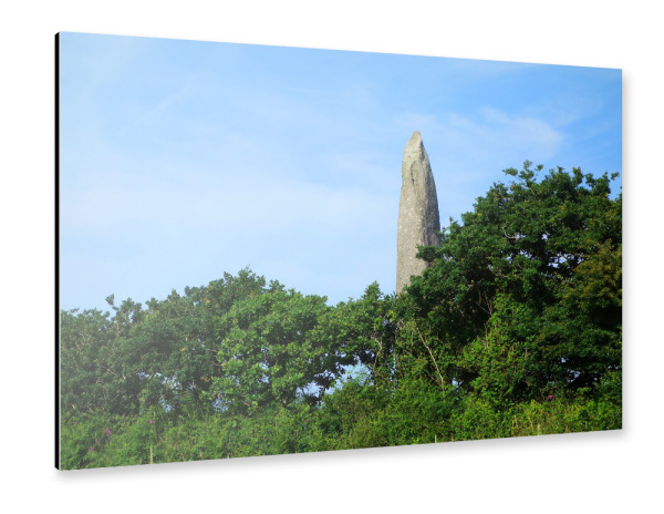 Alu-Dibond "Großer Menhir in Frankreich" 30x20 cm artboxONE