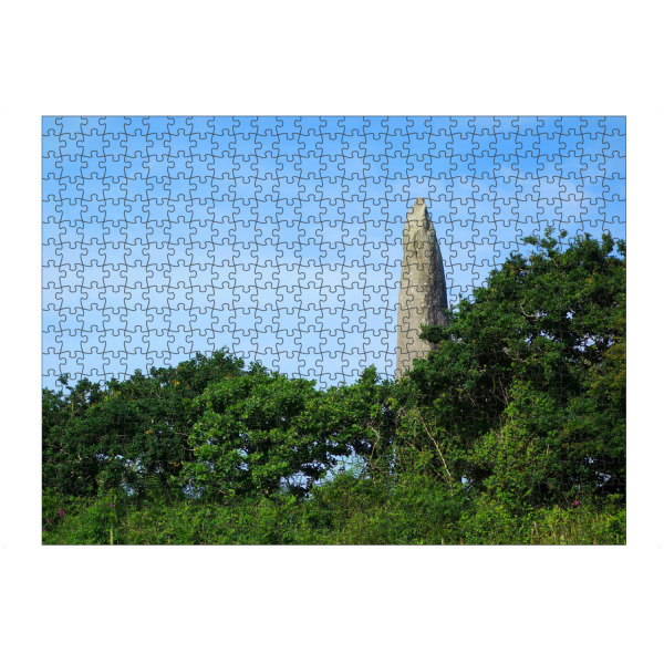 artboxONE Puzzle "Großer Menhir in Frankreich" artboxONE - Natur,Reise,Architektur