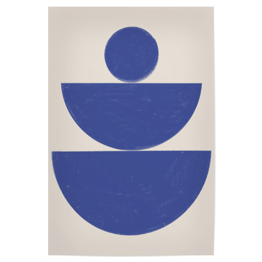 MCM Blue and Beige