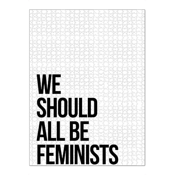 Puzzle Ravensburger "Feminists" artboxONE - Typografie