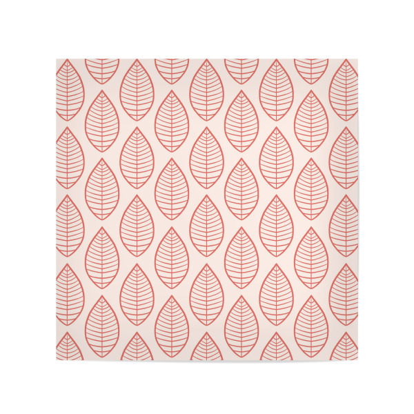Poster 20x20 cm "Blätter Muster - coral beige" artboxONE - Natur,Floral,Abstrakt,Geometrie