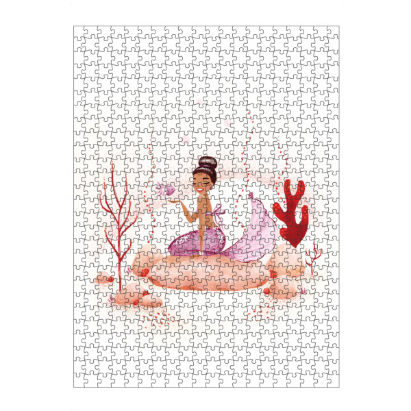 artboxONE Puzzle "Fantom Fifi Art-Mermaid Coral" artboxONE - Natur,Comic,Menschen,Unterwasser,Fiktion