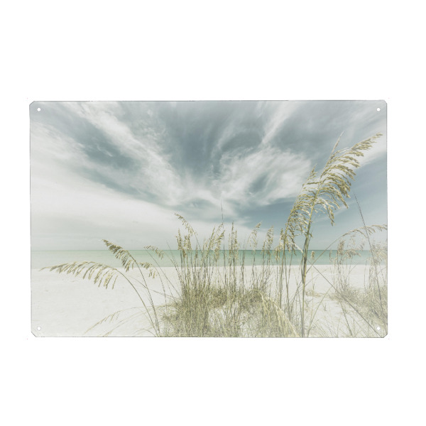 Holzbild "Vintage Strandurlaub" artboxONE - Natur,Reise / Strand und Meer