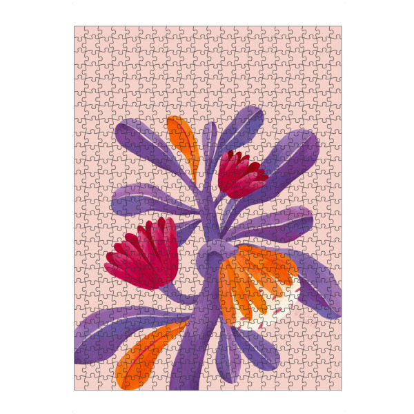 artboxONE Puzzle "Flaming Garden - Fantasy Plant" artboxONE - Natur,Floral,Comic