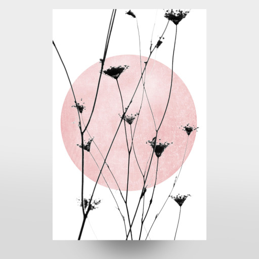 Vintage flowers rosé