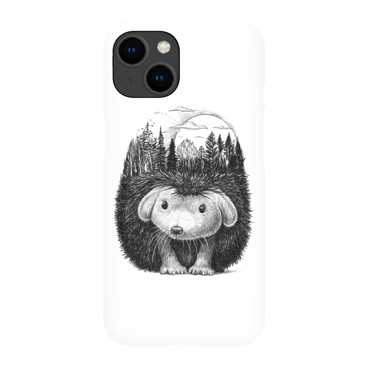 iPhone "Forest hedgehog" Premium-Case Handyhülle artboxONE