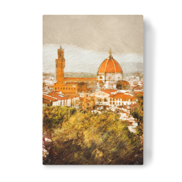 Leinwandbild "Italy Firenze landscape" artboxONE - Städte,Reise,Städte / Weitere