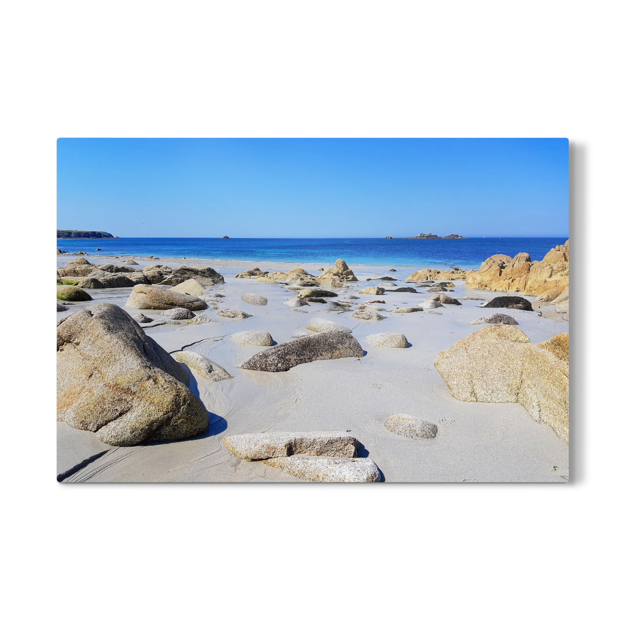 Galerie-Print "Felsen am Strand" 30x20 cm artboxONE