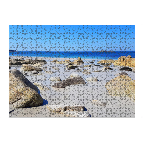 Puzzle Ravensburger "Felsen am Strand" artboxONE - Natur,Reise / Strand und Meer